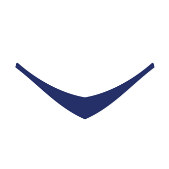 Samostatně NEPRODEJNÉ - šátek pro plyš tmavě modrý