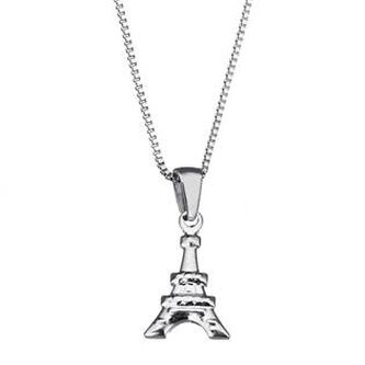 OPD0057 Ocelový řetízek s přívěškem - Eiffelova věž