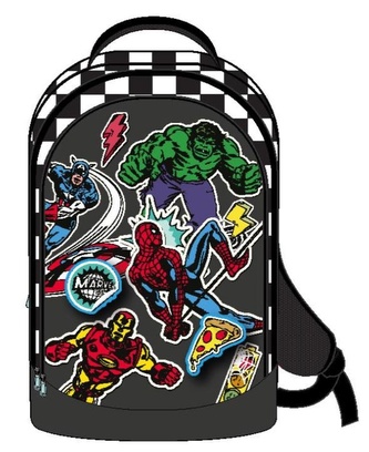 Školní batoh s vnitřním rozšířením Marvel|Avengers: Ikony superhrdinů (objem 18 litrů|31 x 41 x 14 cm) Školní batoh s vnitřním rozšířením Marvel|Avengers: Ikony superhrdinů (objem 18 litrů|31 x 41 x 14 cm)