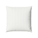 POSZEWKA 40X40 FASHION 010 JEDOBARWNA BIAŁA PRĄŻEK 1 CM SAT. BAW.LM.