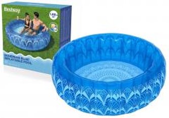 Basen dmuchany niebieski 168x53cm