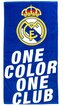Ručník - osuška FC Real Madrid: Hlavní logo a Text (70 x 140 cm)