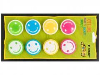 Magnesy Outline smile 8szt