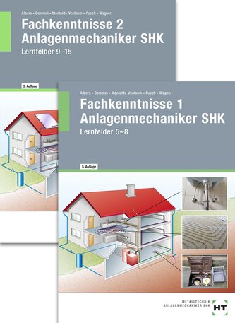 Paketangebot Fachkenntnisse Anlagenmechaniker SHK 1 + 2