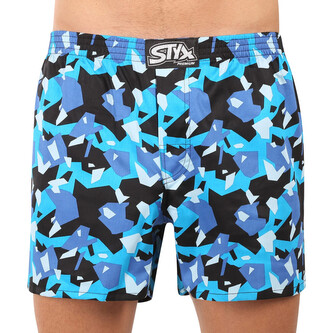 Pánské trenky Styx premium art klasická guma maskáč hranatý (AP1858) M