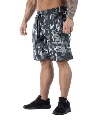 Legal Power Šortky 6444-409 camo šedá M