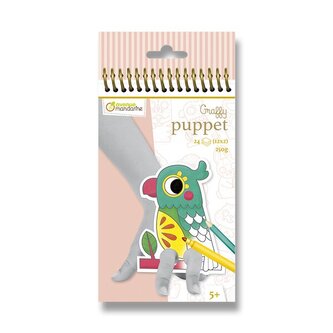 Omalovánky Avenue Mandarine Graffy Puppet - Domácí zvířátka