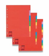 Papírový rozlišovač Esselte Economy - 6 listů