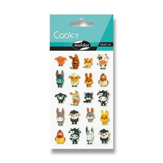 Samolepky Maildor 3D Cooky - Farma