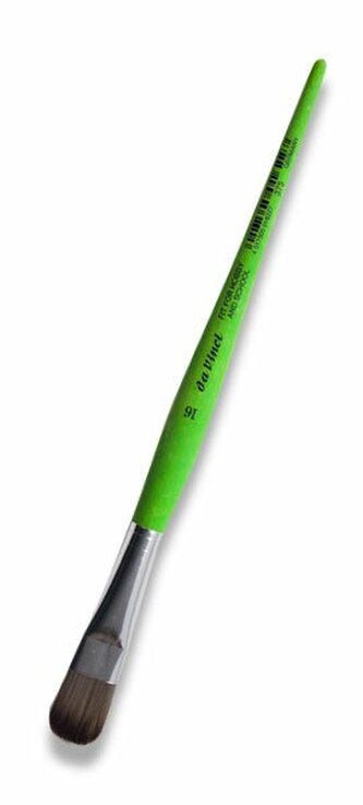 Štětec da Vinci - kočičí jazýček, velikost 16