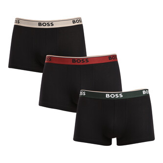 3PACK pánské boxerky BOSS černé (50517827 968) M
