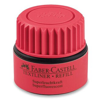Náplň Faber-Castell Texliner 1549, 30 ml - červená