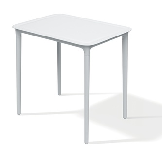 Jídelní obdélníkový stůl RIMO 775x575x745 - barva: bílá