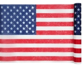 Stolová šerpa USA s motivem americké vlajky - 5 m