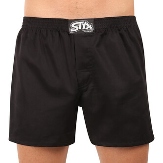 Pánské trenky Styx premium art klasická guma černé (AP960) XXL