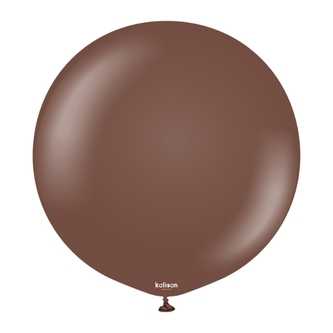 Balonek hnědý, Standard Chocolate Brown – 90 cm/36"