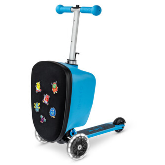 Micro Luggage Junior Patch & Play modrý