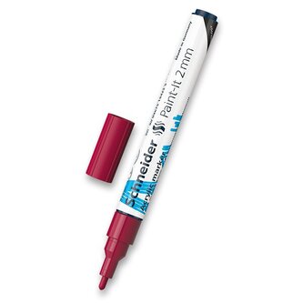 Akrylový popisovač Schneider Paint-It 310 - vínová