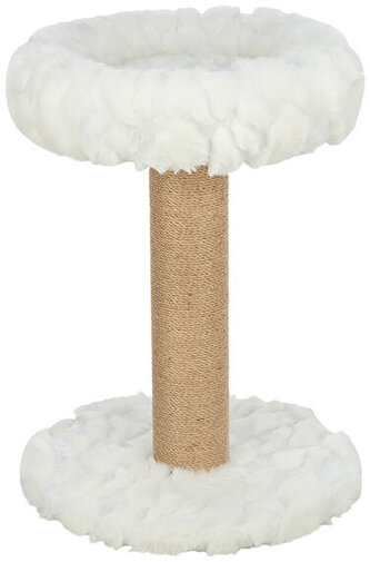 Škrabací sloupek MIRELLA 55 cm, polstrovaná platforma