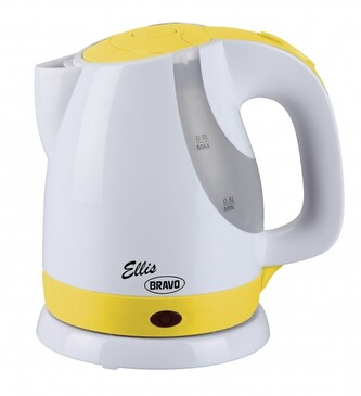 BRAVO Rychlovarná konvice Ellis B-4364, bílo-žlutá