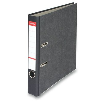 Pákový pořadač Esselte Mramor, A4, 50 mm - černý