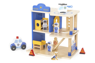 Dřevěná policejní stanice