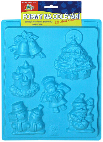 Formy na odlévání a modelování - Vánoce