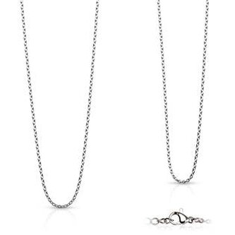 OPE1098-012-45 Ocelový řetízek šíře 1,2 mm