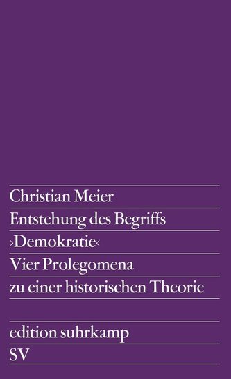 Entstehung des Begriffs >Demokratie