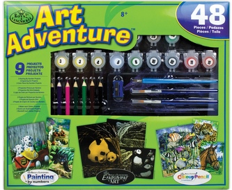 Art Adventure- zelená velká sada tvoření