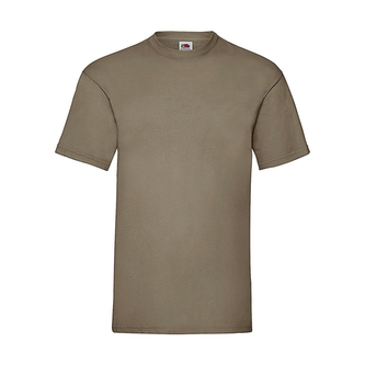 Triko Fruit of the Loom Value Weight - khaki, XXL
