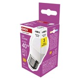 Emos LED žárovka Classic Mini Globe / E27 / 4,2 W (40 W) / 470 lm / neutrální bílá