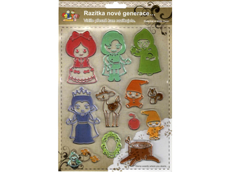 Gelová razítka - Sněhurka