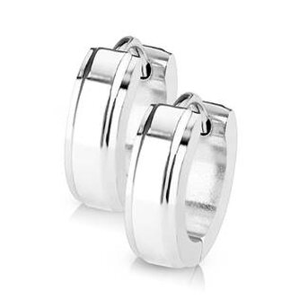 OPN1209-ST Ocelové náušnice - kroužky