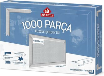 ART PUZZLE Rám na puzzle 68x48cm White (14619)