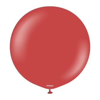 Balonek tmavě červený, Standard Deep Red – 90 cm/36"