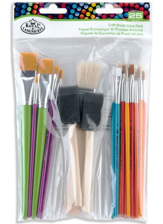 Malířské štětce 25 ks TOP cena ROYAL and LANGNICKEL