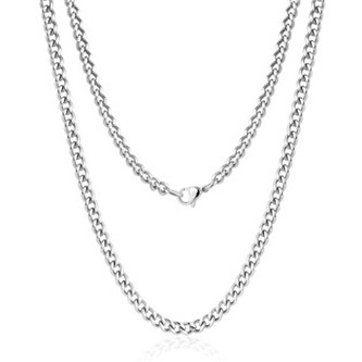 OPE1092-040-40 Ocelový řetízek, šíře 4 mm