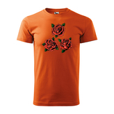 Tři růže: oranžové 5XL