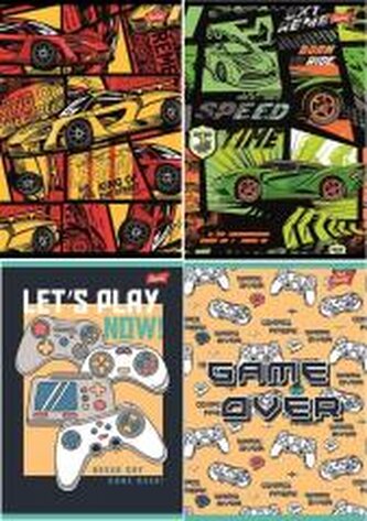 Zeszyt A4/32K linia mix (15szt)