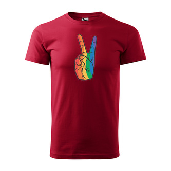 Love & Peace: červené 3XL