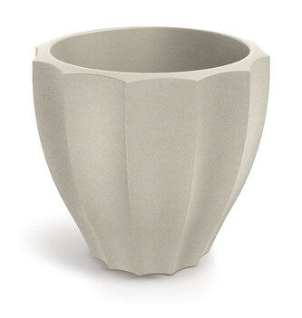 Květináč RONA ROUNDE 60 cm - barva: písková