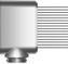 Dyson rozčesávací hřeben pro Airwrap - šedá