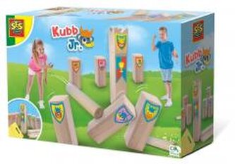 Gra zręcznościowa drewniana Kubb Junior