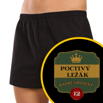 Pánské trenky Nedeto Poctivý ležák (1NTF1) XL