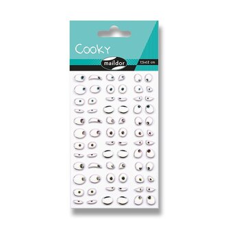 Samolepky Maildor 3D Cooky - Zábavné oči