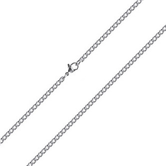 OPE1092-030-50 Ocelový řetízek, šíře 3 mm