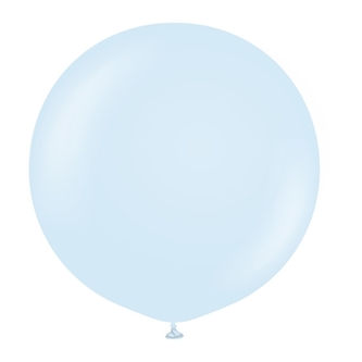 Balonek světle modrý, Macaron Baby Blue – 90 cm/36"