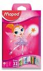 Penál Maped Tatoo - 1patrový, vybavený, motiv Fairy