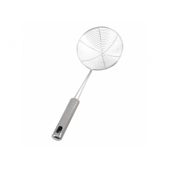 Naběračka knedlíků a hranolek 13 cm - stříbrná